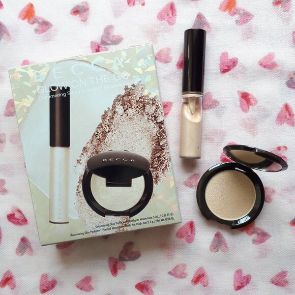 Becca Cosmetics: Glow On The Glow Kit - Moonstone - Picture 1 of 15